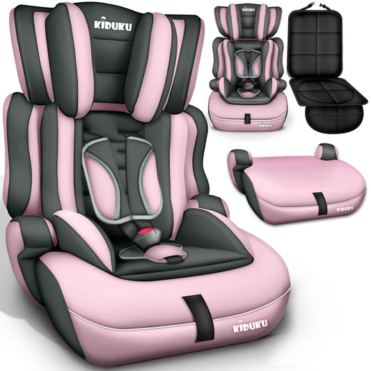 KIDUKU Kindersitz 9-36 kg, Kinderautositz 1-12 Jahre